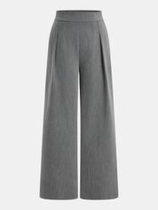 Sleeveless Asymmetric Top & Pleated Pants Set