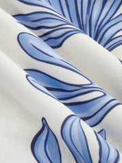 Strapless Printed Top & Maxi Skirt Set