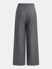 Asymmetrical Halter Crop Top & Pants Set