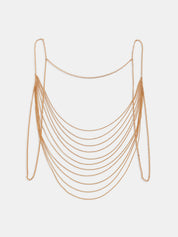 Multi Layer Draped Back Body Chain