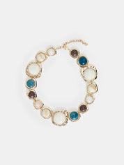 Multi Stone Statement Necklace