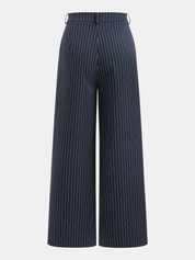 Pinstripe Cami Top & Wide Leg Pants Set