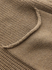 Sleeveless Mock Neck Pocket Knit Top