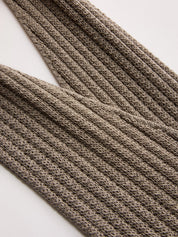 Halter Ribbed Wrap Knit Vest
