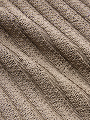 Halter Ribbed Wrap Knit Vest
