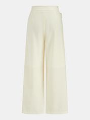 Lace Tie Wrap Wide Leg Pants