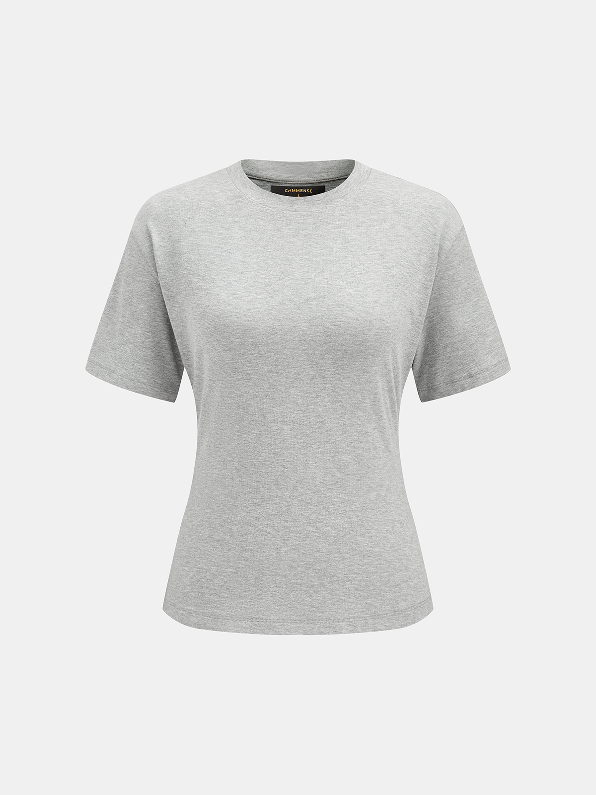 Slim-Fit Crew Neck Short Sleeve Top
