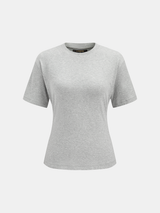 Slim-Fit Crew Neck Short Sleeve Top