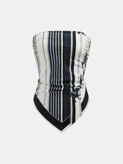 Large Horse Racing Print Square Scarf