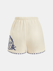 Seashell Print Shirt & Shorts Set