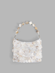 Seashell Embellished Shoulder Bag