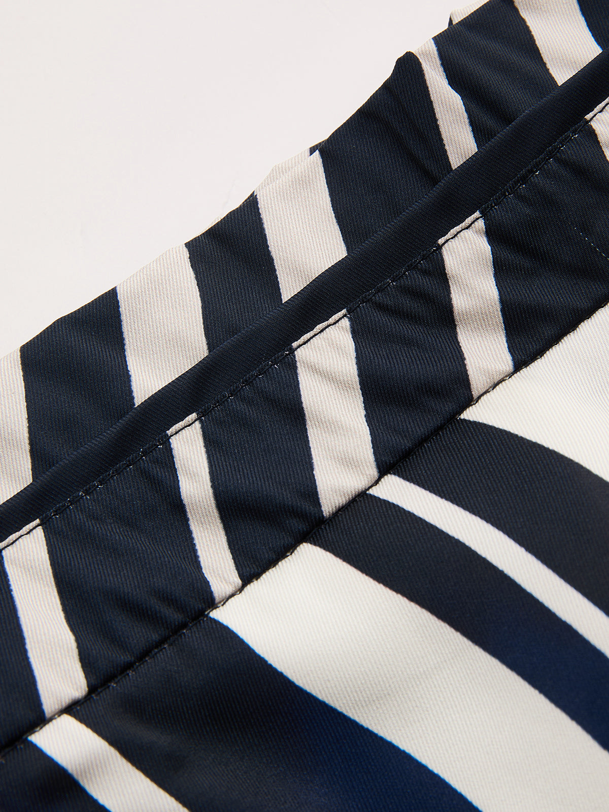 Striped Halter Top & Wide-Leg Pants Set