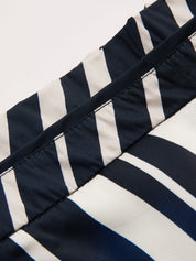 Striped Halter Top & Wide-Leg Pants Set