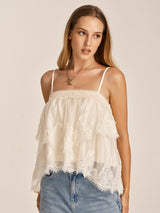 Lace Layered Cami Top