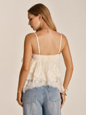 Lace Layered Cami Top
