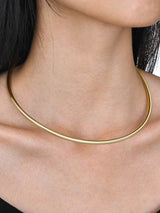 Minimalist Sleek Choker Necklace