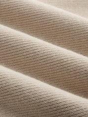 Cowl Neck Sleeveless Ribbed Knit Vest