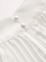 Pleated Halter Top & Shorts Set