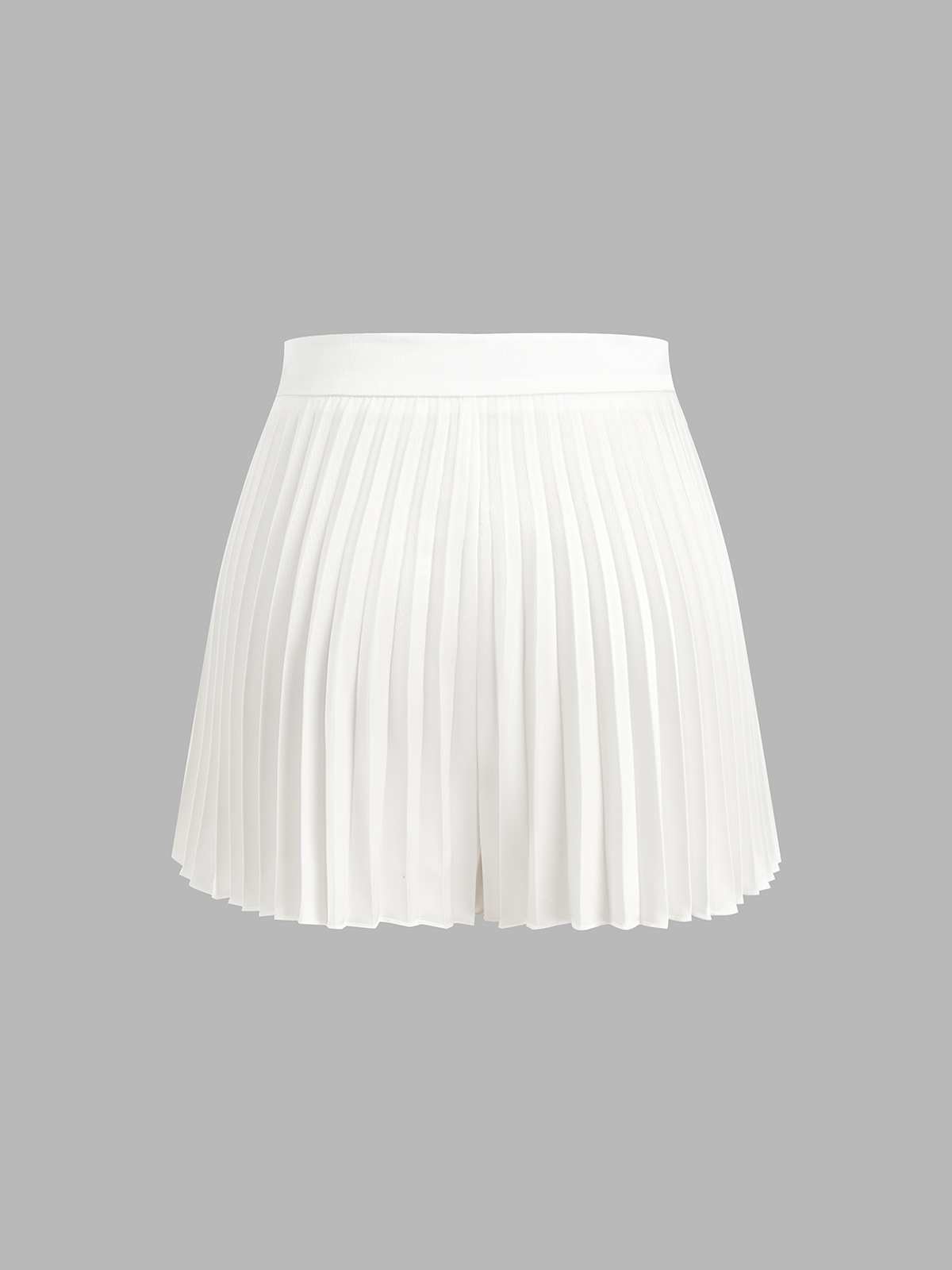 Pleated Halter Top & Shorts Set