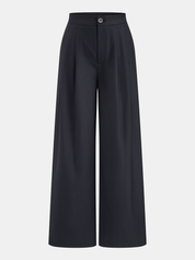 Detachable Lace Wide Leg Pants