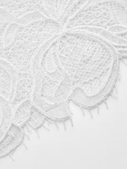 Lace Hem Knit Sleeveless Top