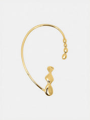 Irregular Metal Left Ear Cuff