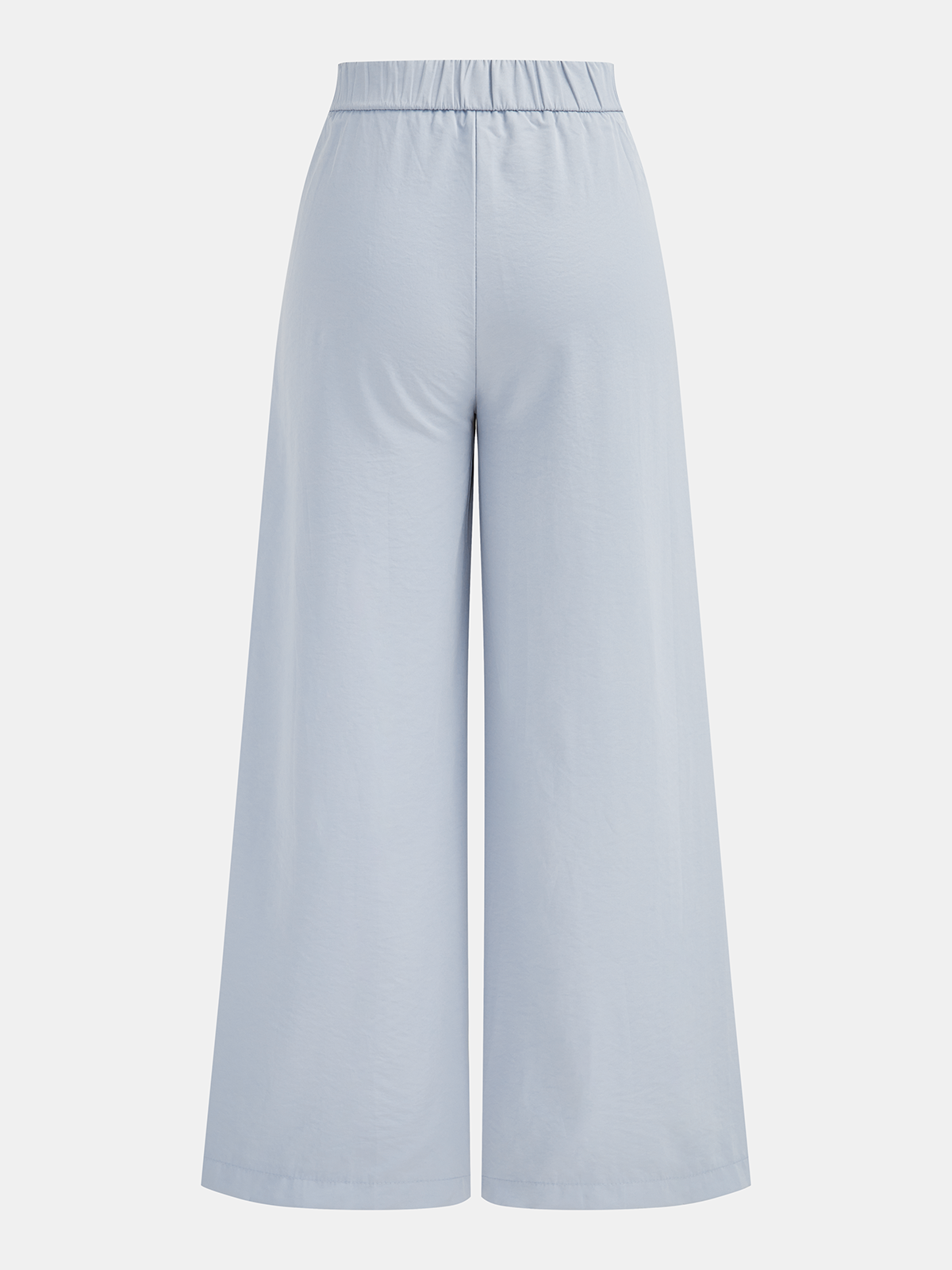 Tie-Waist Top & Wide-Leg Pants Set