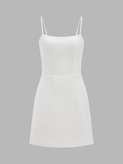Cape Overlay Cami Mini Dress Two Piece Set