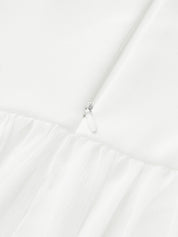 Sleeveless Crew Neck Flowy Maxi Dress