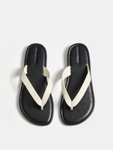 Genuine Leather Casual Flip Flops