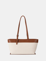 Adjustable Strap Canvas Tote Bag