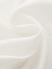 Tencel-Blend Asymmetric Flowy Blouse
