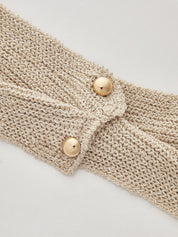 Crisscross Halter Knit Sleeveless Top