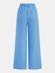 Cotton Linen V-Neck Vest & Pants Set