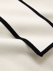 Removable Sailor Collar Knit Vest