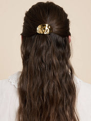Hammered Metal Hair Tie