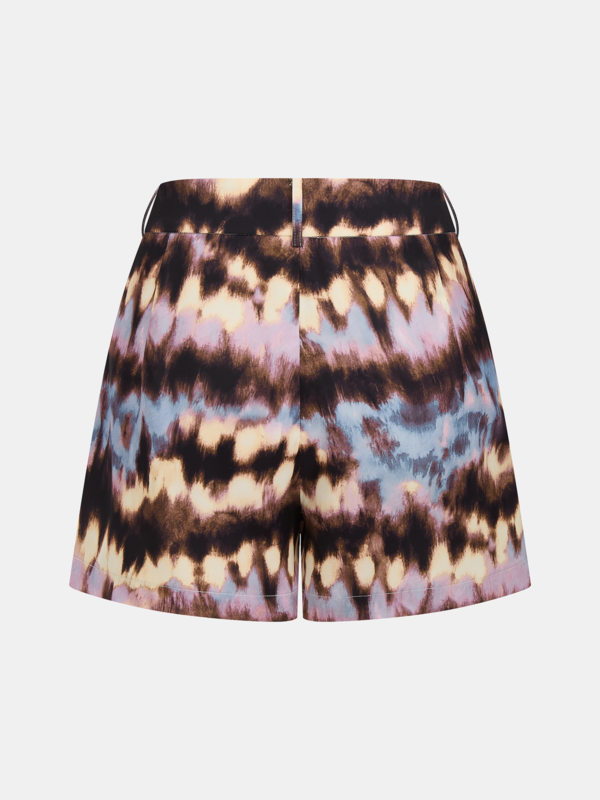 Tie Dye Strapless Top & Shorts Set