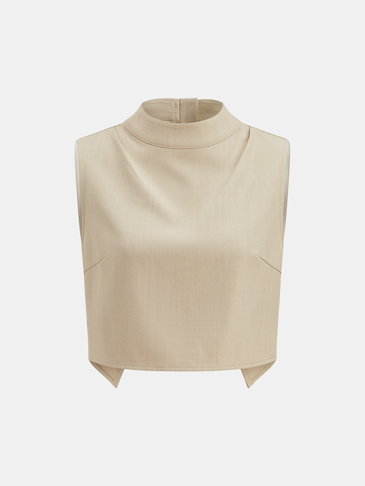 Backless Crop Vest & Belted Skort Set