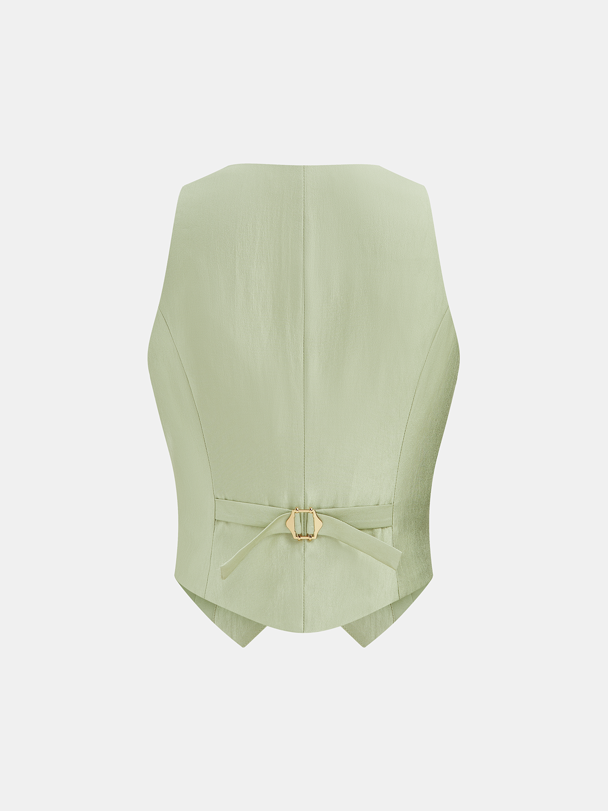 Sleeveless V Neck Vest & Tailored Shorts Set