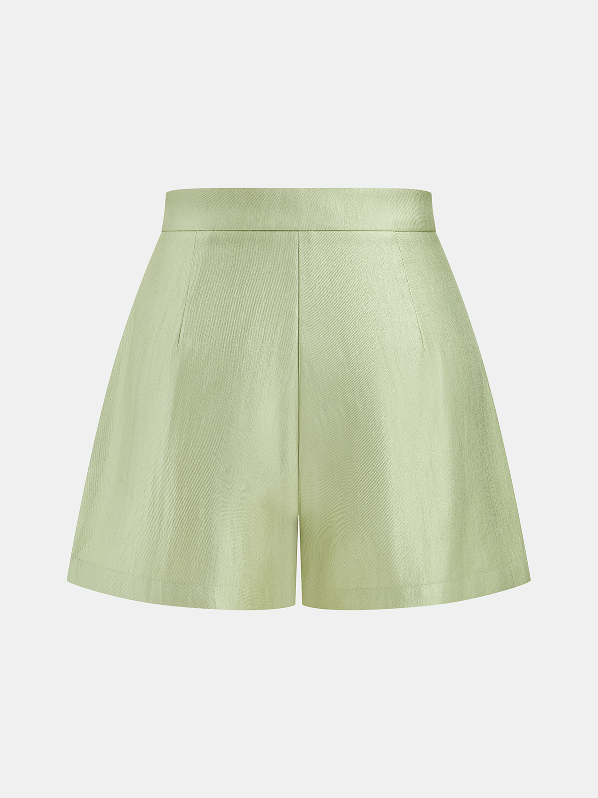 Sleeveless V Neck Vest & Tailored Shorts Set