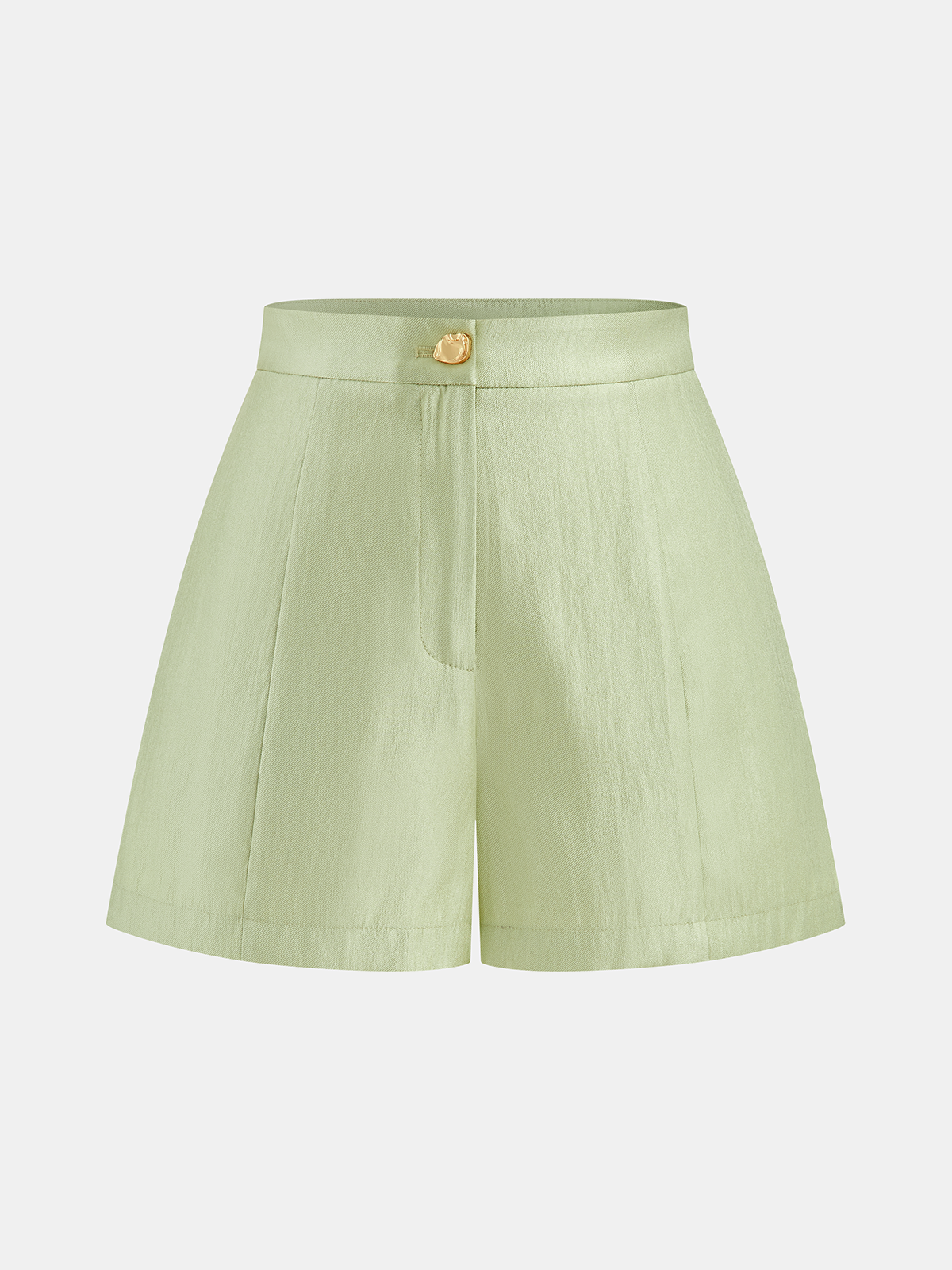 Sleeveless V Neck Vest & Tailored Shorts Set