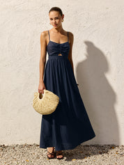 Cut Out Cami Maxi Dress