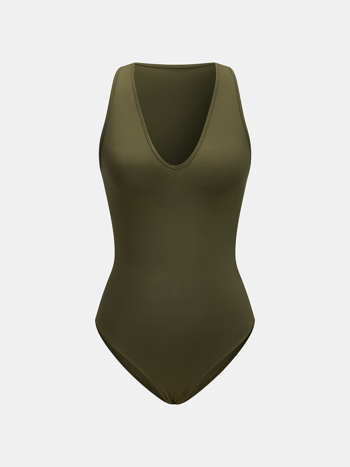 V Neck Sleeveless Bodysuit & Maxi Skirt Set