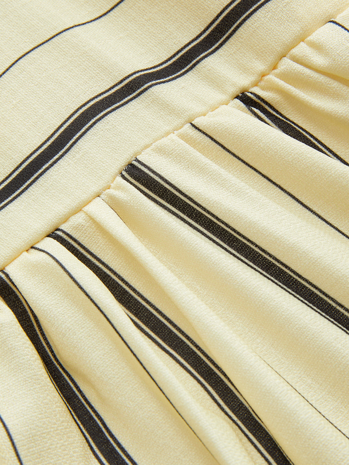 Striped A-Line Cami Maxi Dress